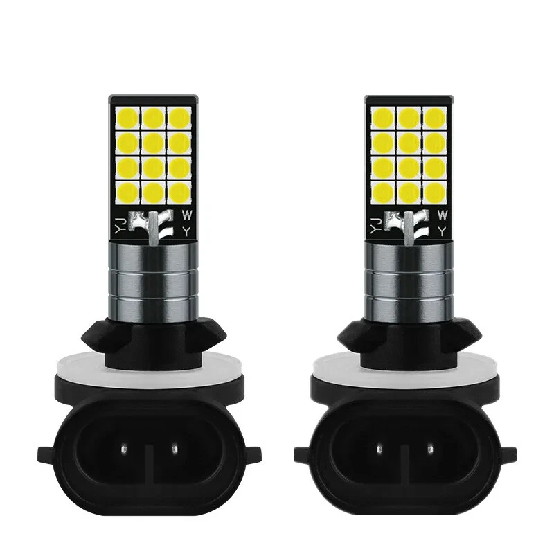 For Hyundai Santa Fe 2006-2012 2pcs No Error 3030 881 24SMD LED Fog Lamp Light — 第 3/4 张图片
