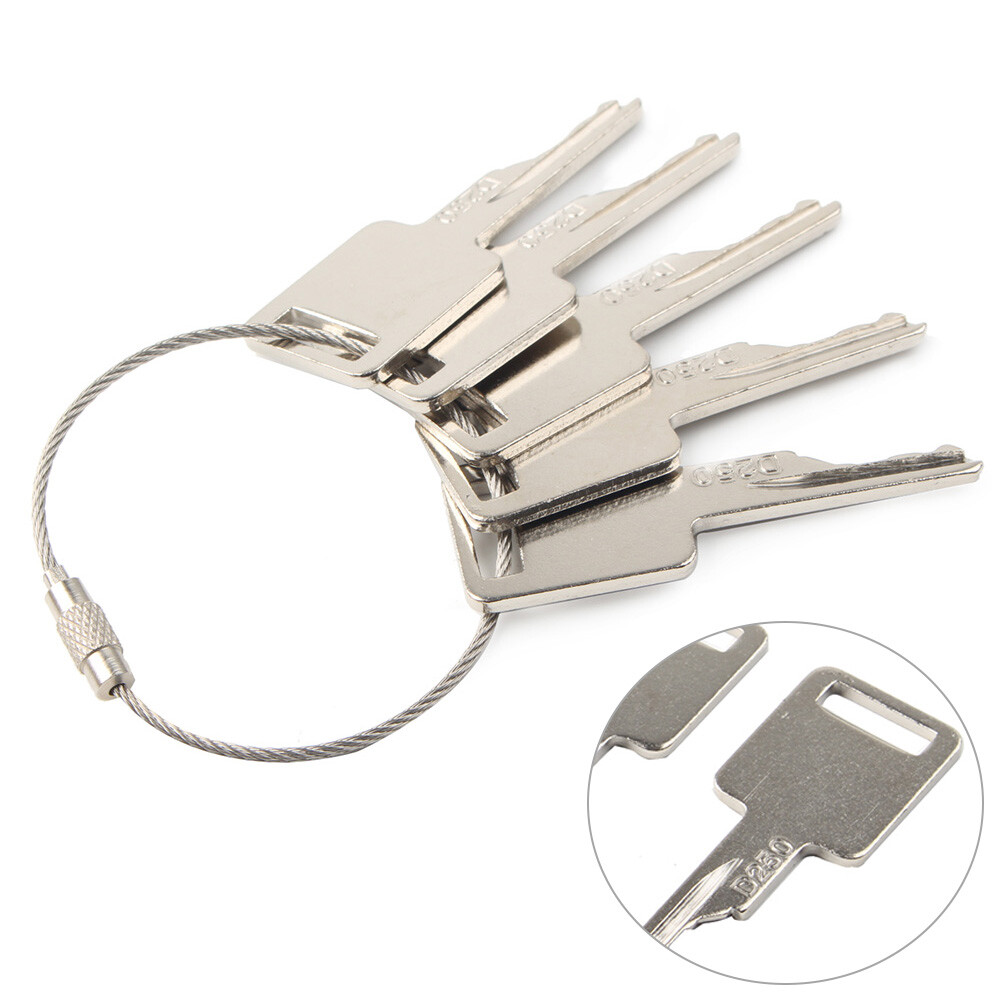 Ignition Keys D250 A77313 6693241 6709527 Fit For Bobcat Terex