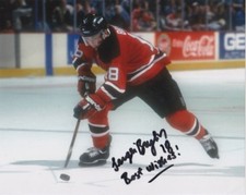 New Jersey Devils Sergei Brylin Signed Autographed 8x10 NHL Photo COA B