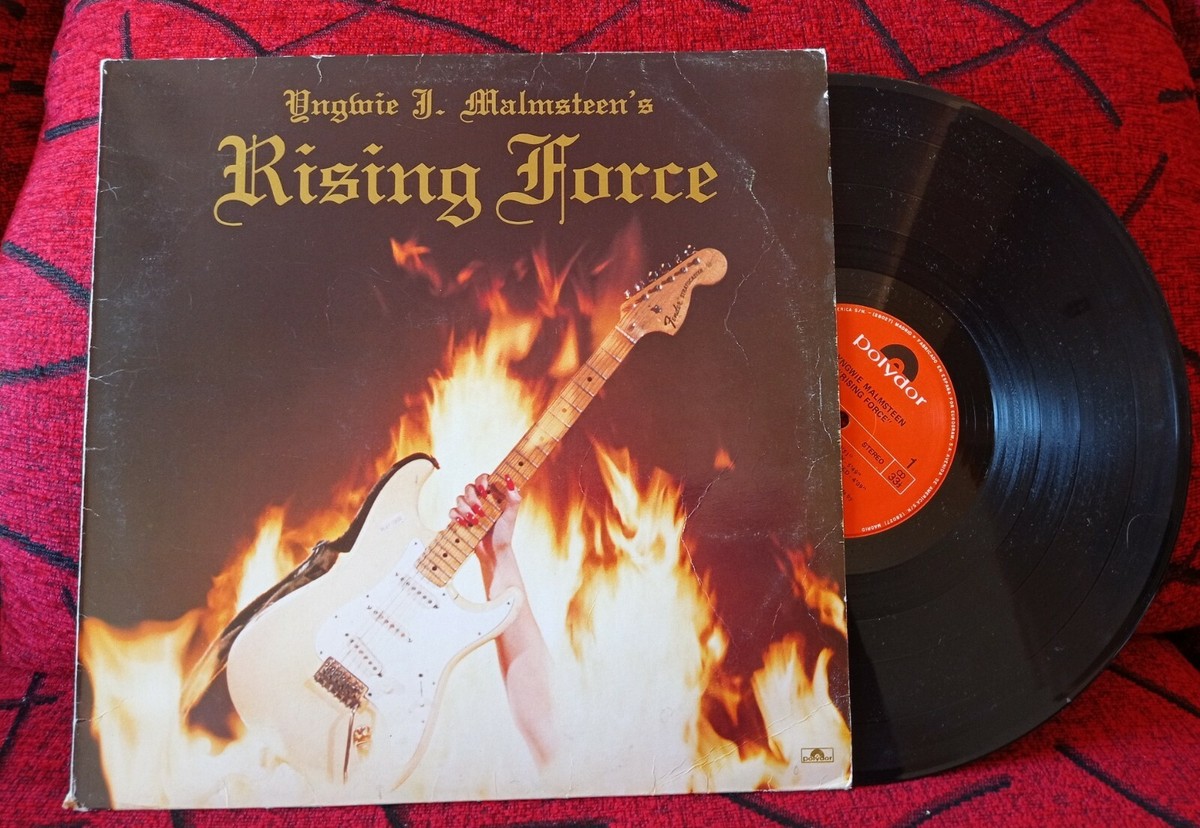 YNGWIE MALMSTEEN *** Rising Force *** ORIGINAL 1987 Spain Press LP