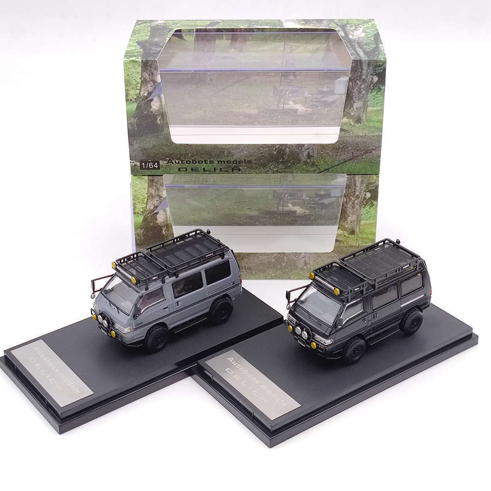 ミニカー Autobots models DELICA 1/64 Autobots Models 1/64 Mitsubishi Delica 4X4 Star Wagon Van