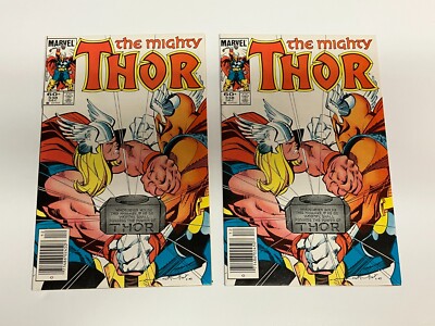 Lot of 2 *** The Mighty Thor #338 comics (1983 Marvel) Bronze Age Very Nice!