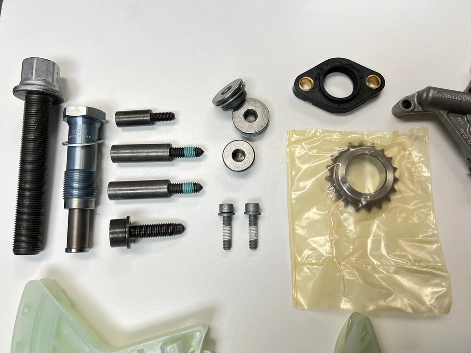 Оригинальный комплект цепи ГРМ и комплект цепи привода масляного насоса для BMW N20 N26 2,0 л F10 F22 F30 - Изображение 4 из 4