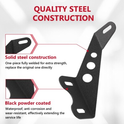 Jeep Gladiator 32-Inch Light Bar Hood Mounting Brackets (20-26 Jeep