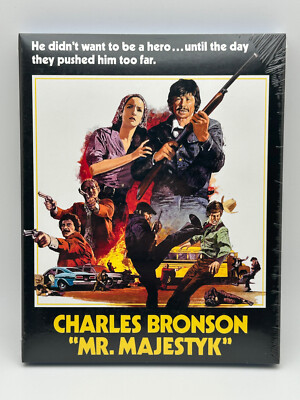 Mr. Majestyk (1974) Blu-ray w/ Slipcover Kino Lorber Charles Bronson Action NEW