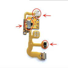 For Canon IXUS115 Autofocus Lens Cable with Component Camera Flex Cable socket