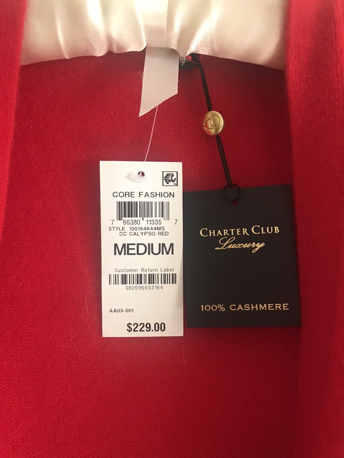 charter club cashmere sweater medium | eBay