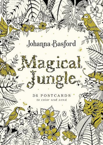 Johanna Basford Magical Jungle: 36 Postcards to Color and  (Mixed Media Product)