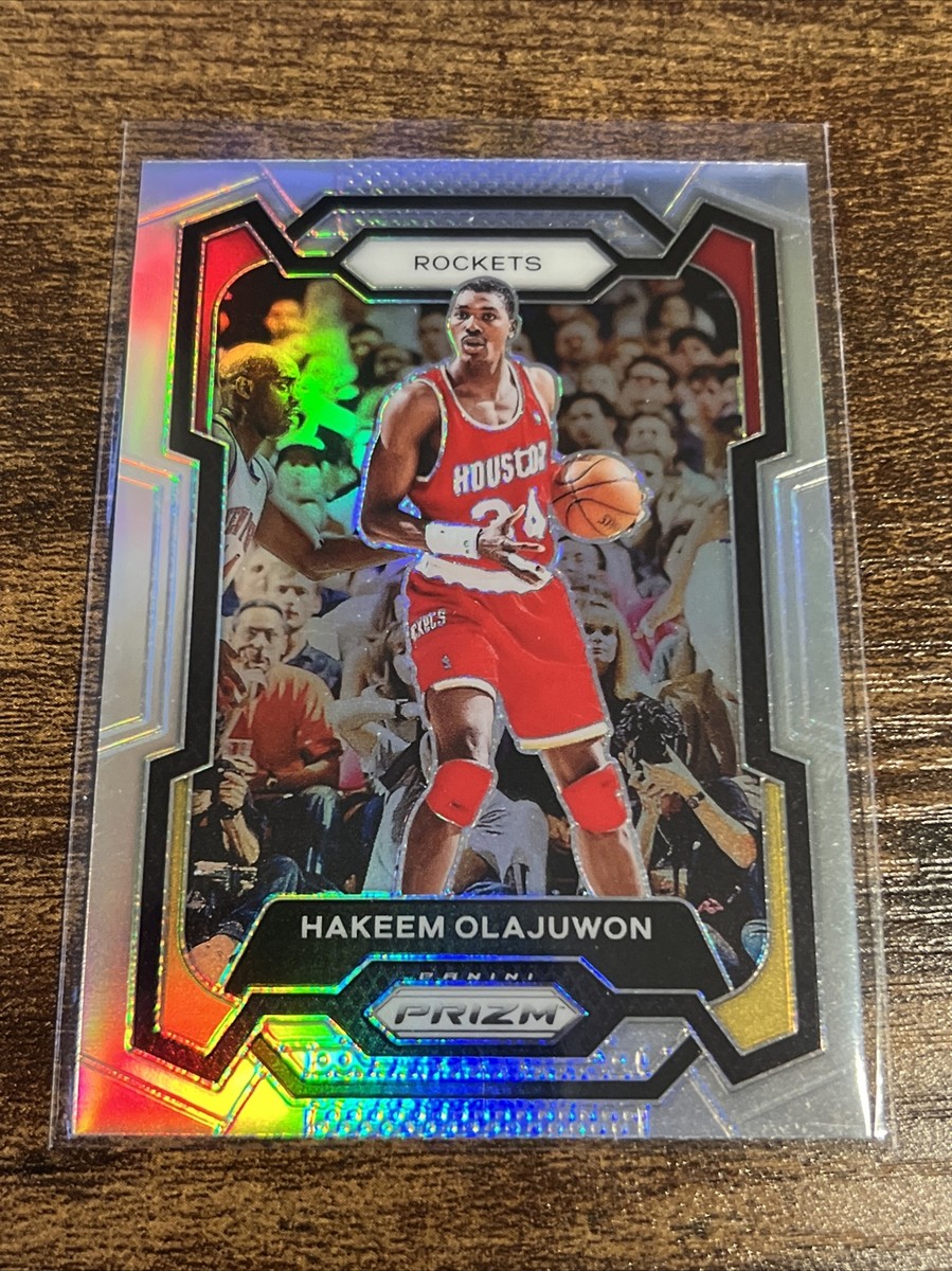 2023-24 Panini Prizm Hakeem Olajuwon SILVER Prizm | eBay
