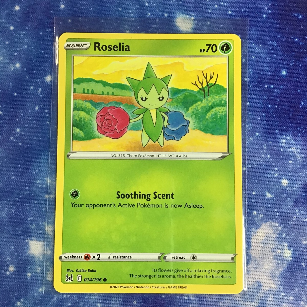 Roselia - 014/196 - Common (S&S: Lost Origin) Pokemon TCG | eBay