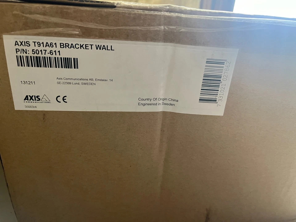 NEW IN BOX Axis T91A61 Bracket AXIS P55 Q60 M30 Series/P33 Series 5017-611 - Image 2 of 2