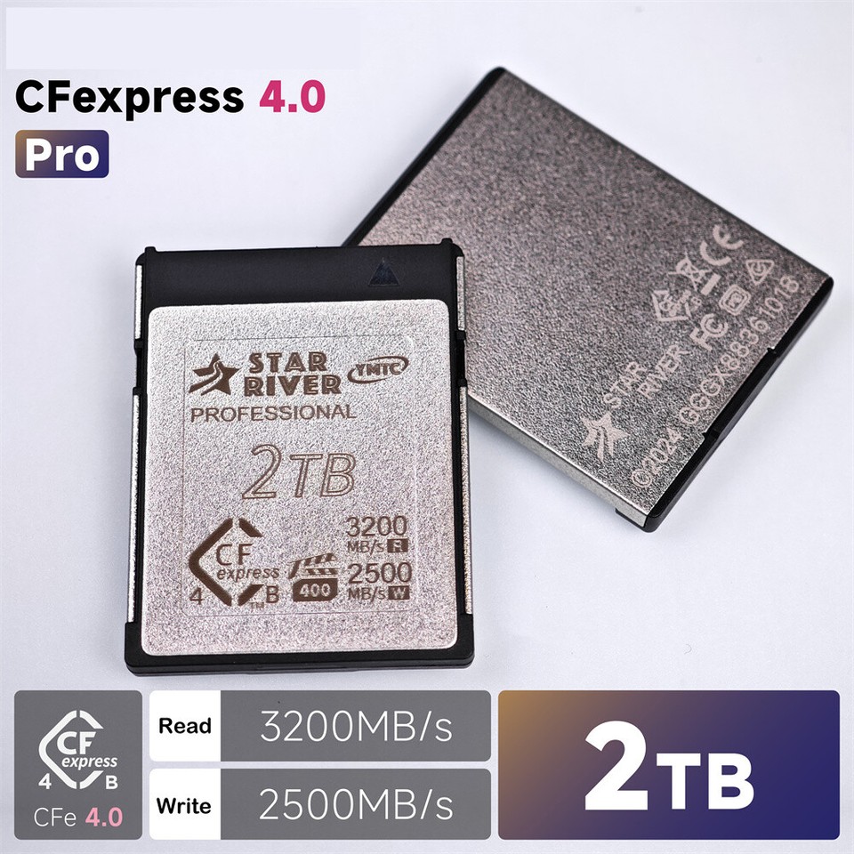 CFexpress Type B Memory Card 512GB 1TB 2TB For 8K 4K Camera Canon Nikon ...