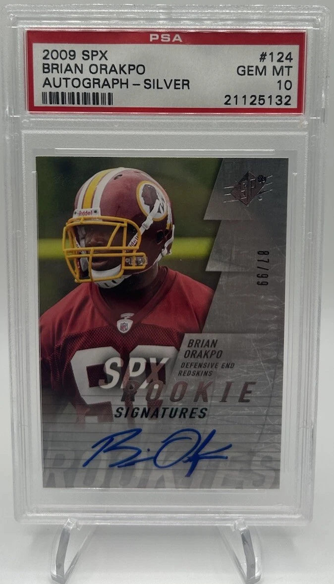 Brian Orakpo Spx #124 Autograph-Silver