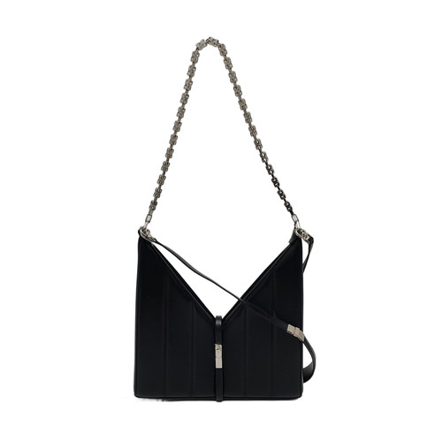 GIVENCHY Cut-Out Handbags Suede Black Free Shipping | Duties Paid