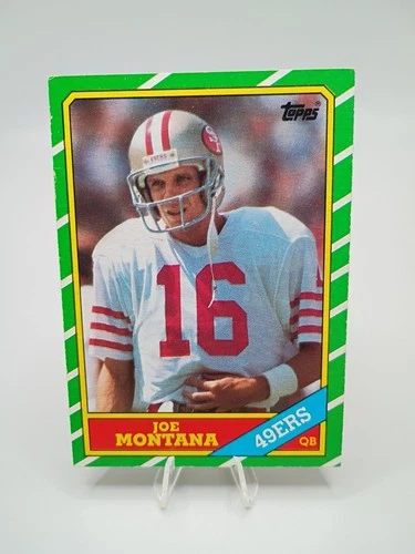 1986 Topps #156 Joe Montana San Francisco 49ers QTY