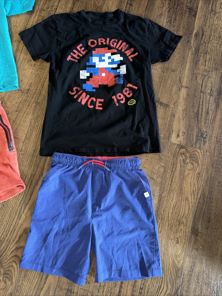 Lot 6 Boys Youth Spring Summer Tops Shorts RL New Balance Disney Tommy Bahama  - Image 2 of 4