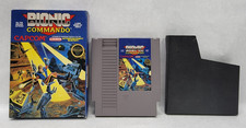 BIONIC COMMANDO - Nintendo NES - Game, Box, Sleeve & Box Protector