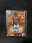 NADIEM AMIRI 2024-25 Topps Chrome Sapphire Bundesliga Orange Ice AUTO /25
