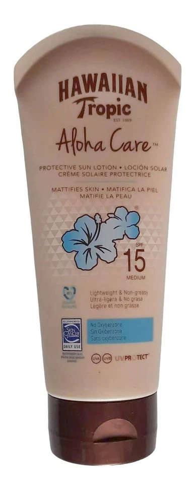 Hawaiian Tropic Aloha Care Medium Protection LSF15 Sonnencreme 180ml