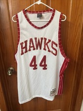 Pete Maravich Atlanta Hawks 1973-74 Hardwood Classic Mitchell & Ness Jersey 2XL