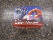 Rare Vintage Tandy 26-3125 2-button Wired Deluxe Color Mouse - NEW in box