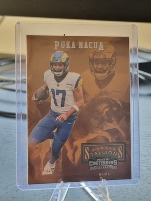 2023 Panini Contenders - Rookie Stallions Puka Nacua #19 (RC)