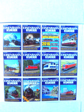 12 Hefte Eisenbahn Kurier: kompletter Jahrgan...