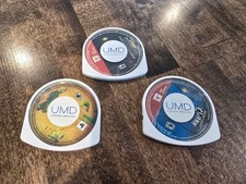 3 Sony PSP Video Games (Untested) Daxter, Socom Tactical, Secret Agent Clank