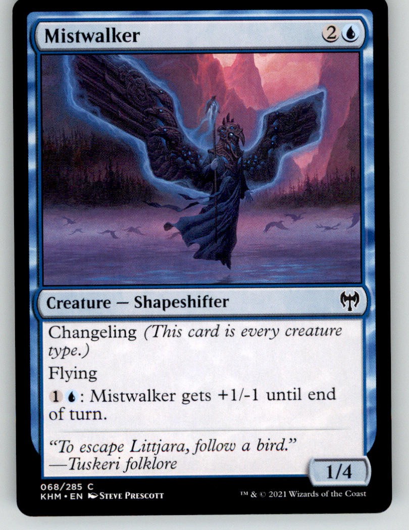 Mistwalker 68 Common Kaldheim Magic: The Gathering Near Mint