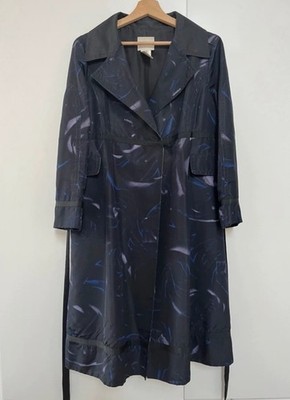 Celine Paris Mantel 42 Seide Vintage Trench Luxus RAR Sammlerstück   