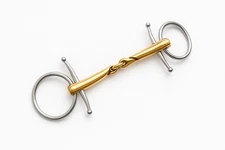 Premium Full Cheek Snaffle Bit – Double Jointed | Horse Riding Bit Sizes 4.5"-6"