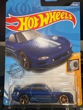 NEW 2020 Hot Wheels - '95 Mazda RX-7 - HW Turbo #43/250 - Blue NIP