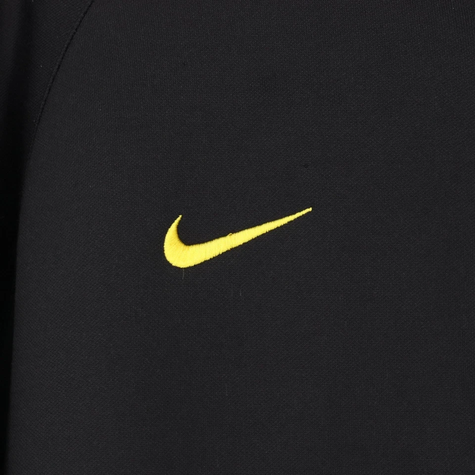 Chaqueta de fútbol Nike FC Barcelona chaqueta de pista de fútbol para hombre talla L negra amarilla Foto 3 de 4
