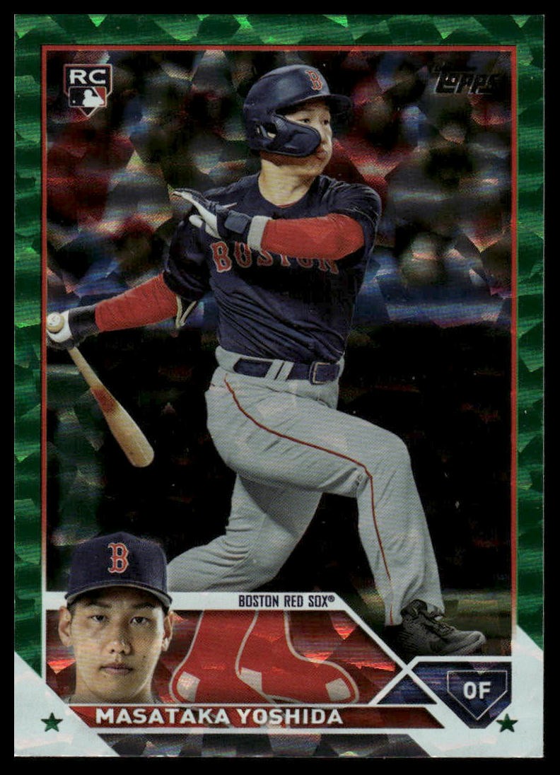 2023 Topps #471 Masataka Yoshida Green Foil #/499