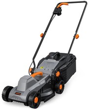 Tosaerba Elettrico 1300W 33cm Raccolta 95% 3 Altezze Pieghevole