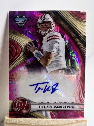 2024 Bowman U Best TYLER VAN DYKE Pink Lava Auto /100