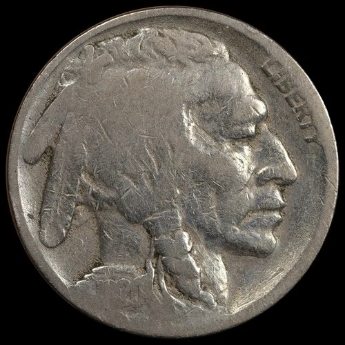 1920 s 5C Buffalo Nickel Circulated Coin
