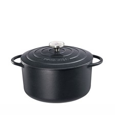 KÜCHENPROFI Bratentopf Bräter PROVENCE 26 cm SCHWARZ 5,3 Liter