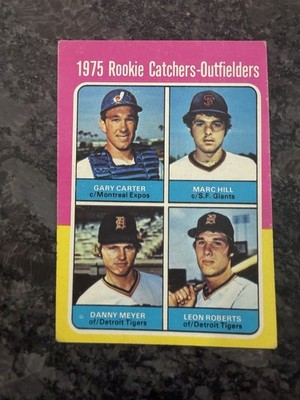 1975 Topps - Rookie Catchers-Outfielders Gary Carter Dan Meyer #620 Rookie