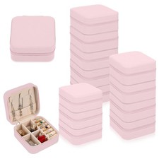 12pcs Mini Travel Jewelry Case,Bridesmaids Proposal Small Jewelry Box Mini Je...