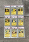 World Pikachu Collection Japanese Promo Pokémon Cards - PSA 10 Sequential Set