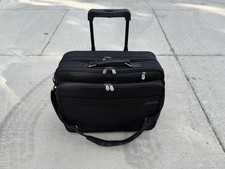 Briggs  Riley Travelware Nylon Two Wheel Briefcase Shoulder Br260 New With Tag