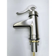 Signature Hardware 426804 Melton Waterfall Bathroom Faucet - Brushed Nickel