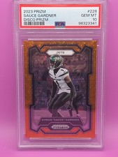 2023 Panini Prizm - Ahmad Gardner #228 Disco Prizm PSA💎 10, Pop 2