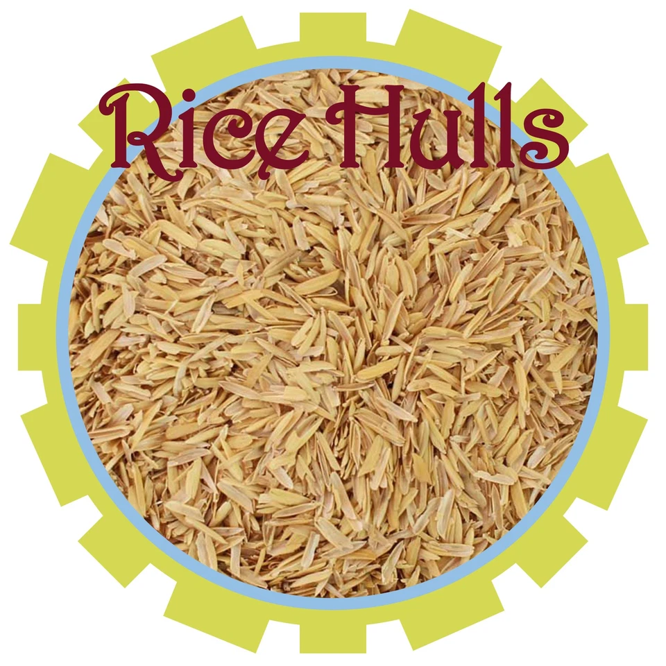 Sustituto de perlita de cascos de arroz puro Organic Mechanics, 2 pies cúbicos Foto 3 de 4