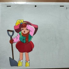 Princess Minky Momo Animation Cel Original Production Painting Anime E-2952