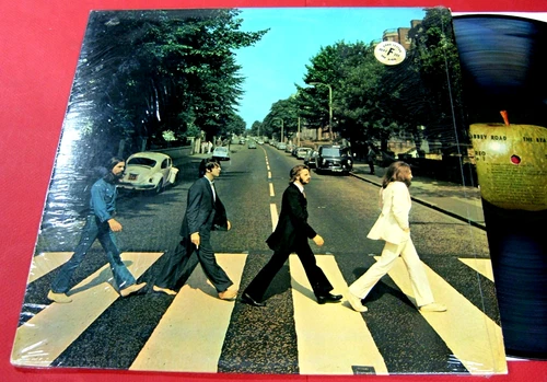 Beatles "ABBEY ROAD" 1969, Apple SO-383 No "HER MAJESTY" issue LP.  SW/NM-/EX