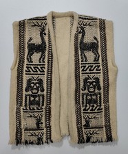 Alpaca Wool Women's Boho Vest One Size