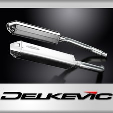 Suzuki GSXR1100 WP WR 1993-1994 Echappement KIT-Silencieux 420mm Tri-Ovale Inox 