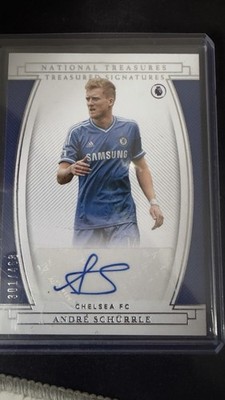 2020-21 Panini Chronicles - Treasured Signatures Andre Schurrle #TS-AS /468 (AU)